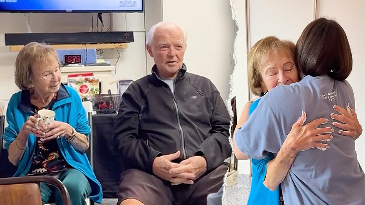 California 'Grandparents Christmas' tradition at home touches millions online