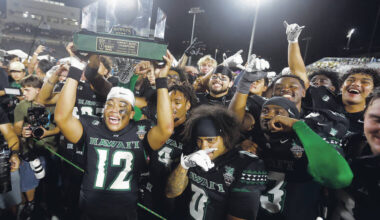 The Warriors beat California 35-31 in a Hawaii Bowl thriller