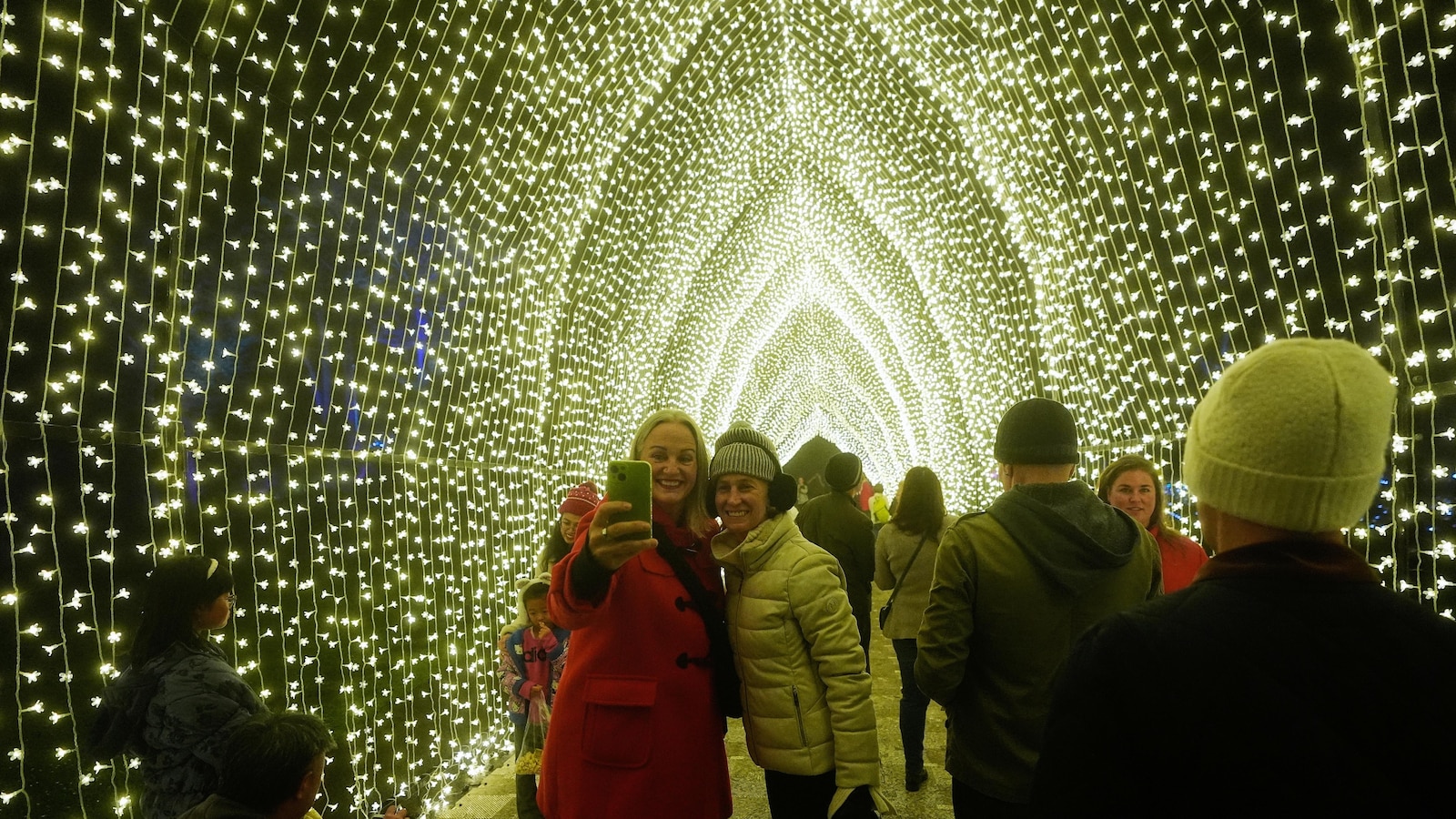 Golden Gate Park's dazzling holiday light display brings joy to the season