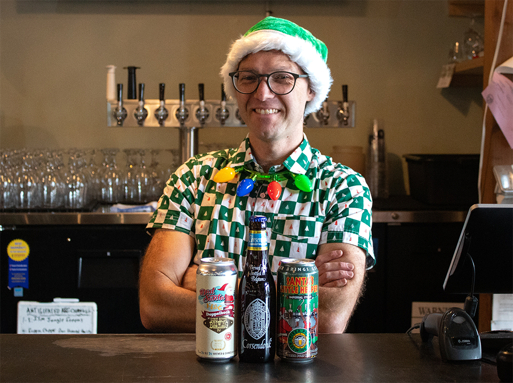 Gene Fielden at Christmas