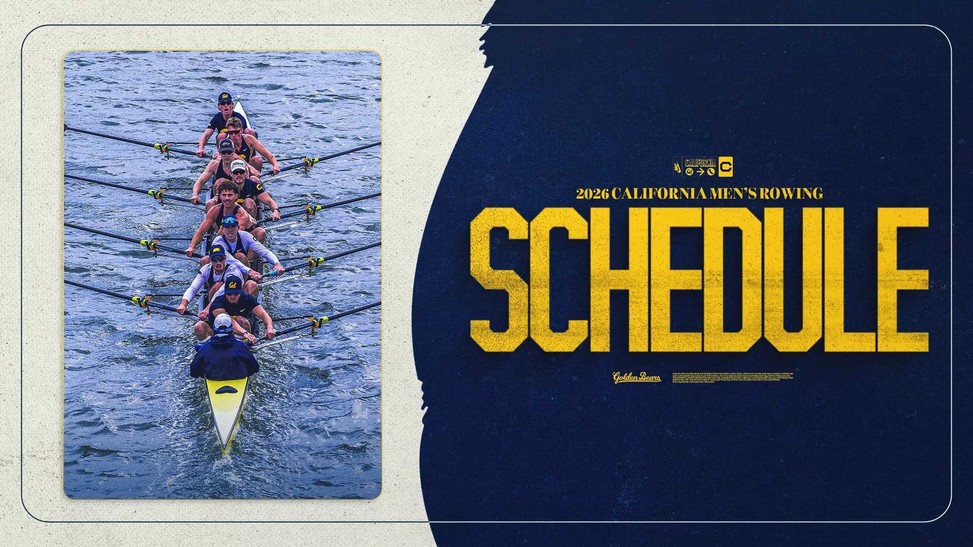 Cal Men’s Rowing Announces 2026 Schedule