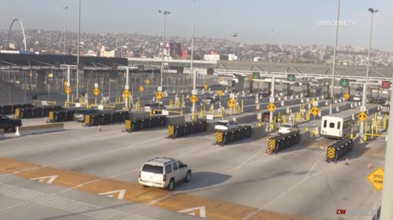 Border crossing Tijuana