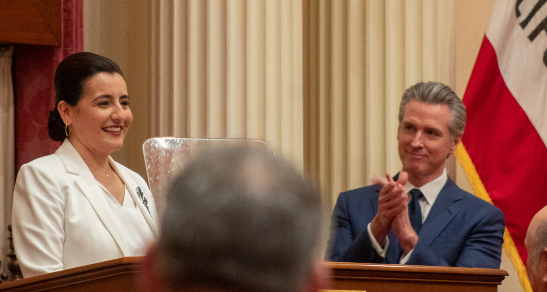 Monique Limón becomes first woman of color, mother to lead California State Senate