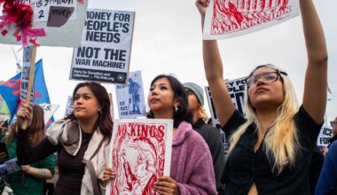 Hundreds protest in SF on anniversary of Trump inauguration