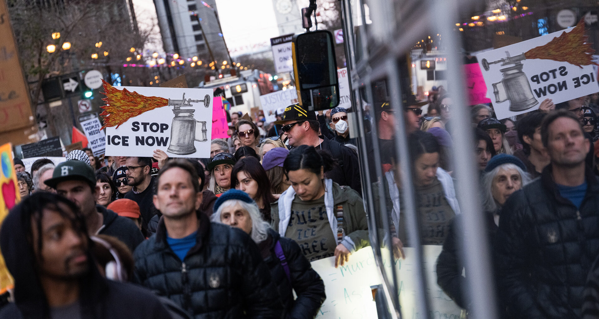 California Democrats urge government shutdown over ICE shooting