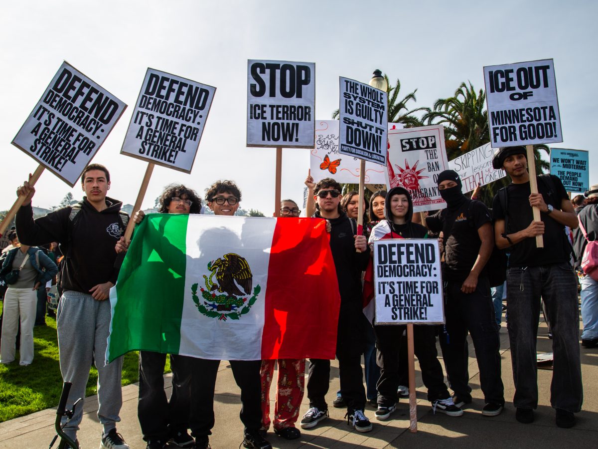 Photos: Protesters flood S.F. streets for ‘ICE Out’ strike