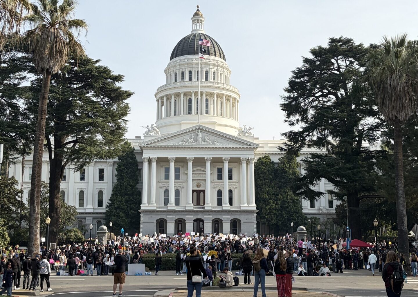 From high school to the Capitol: Sacramento students protest ICE