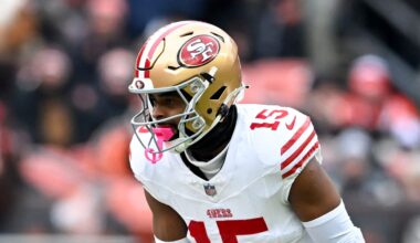 San Francisco 49ers wide receiver Jauan Jennings