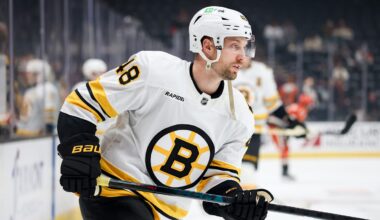 Jeffrey Viel Skating Against the Anaheim Ducks