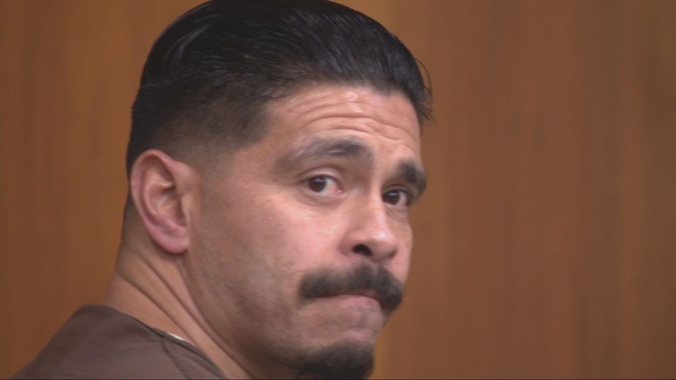 35-year-old David Angulo, who was arrested for allegedly killing a 78-year-old man nearly 17 years ago, pleaded not guilty during his first court appearance. PHOTO: KBAK/KBFX