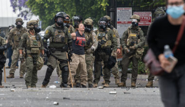 Long Beach and California say they won't yet enforce mask ban on federal agents • Long Beach Post News