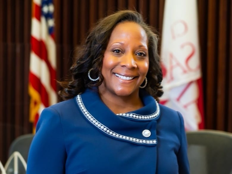 Maraskeshia Smith, the city's first African American woman city manager, will assume her role January 2026.