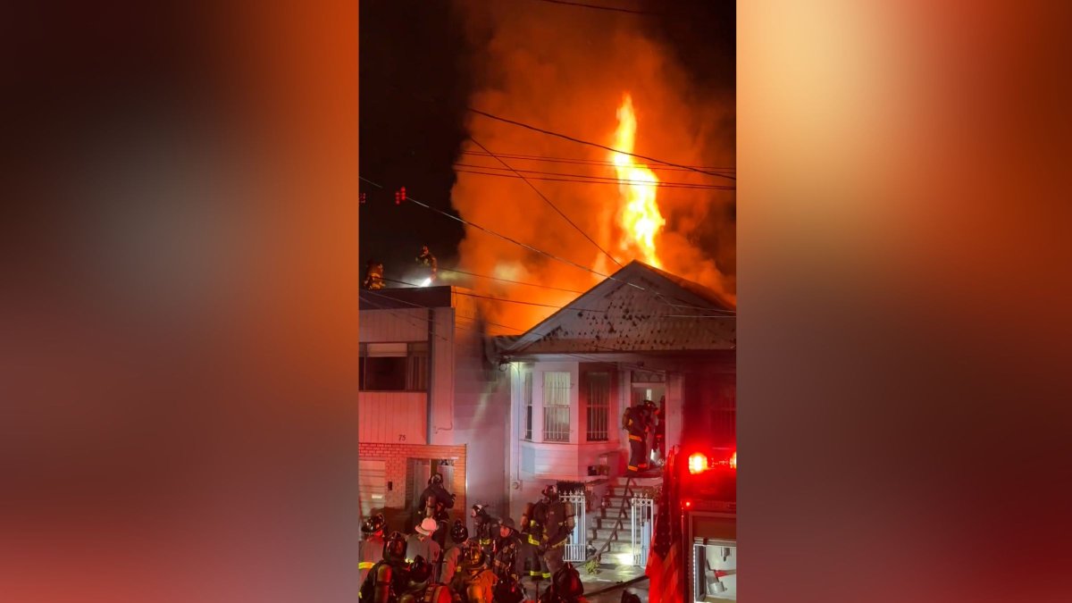 1 hurt, 7 displaced as fire heavily damages home in San Francisco – NBC Bay Area