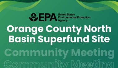 Public Meeting Scheduled on January 22 for Groundwater Cleanup Plan at Orange County North Basin Superfund Site