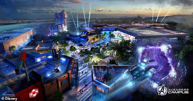 Plans for DisneylandForward included an extended Avengers Campus