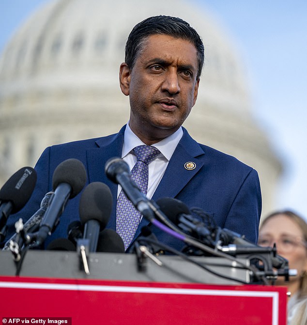 The 2026 Billionaire Tax Act has been championed by Democratic Representative Ro Khanna (pictured) and would tax residents with a net worth of more than $1 billion