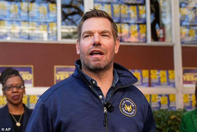 Swalwell's hardline posture on immigration arrives as his own political future is clouded by legal trouble. The 45-year-old congressman is facing a federal criminal referral related to alleged mortgage and tax fraud.