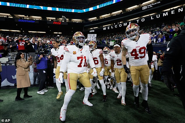 The San Francisco 49ers have been mocked for their walk-out on Saturday night