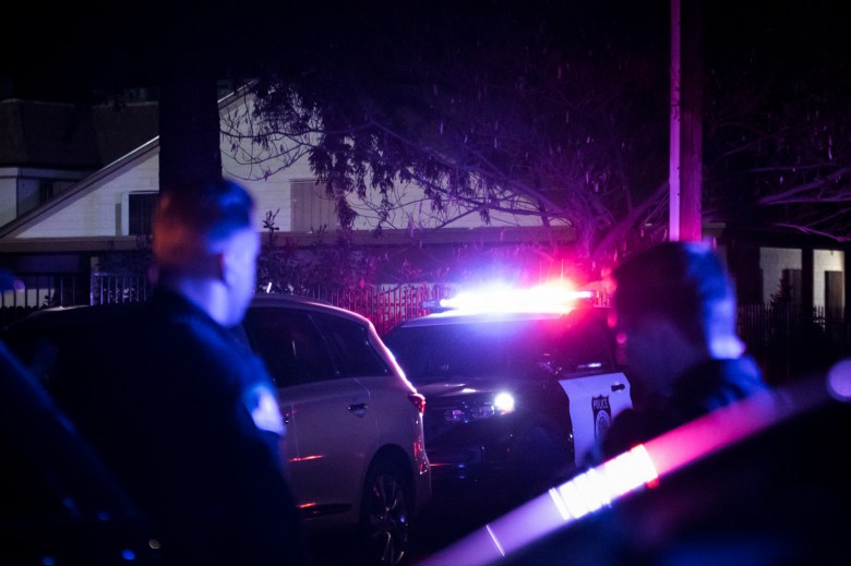 Sacramento County Sheriff's deputies in Sacramento on Feb. 28, 2022. Photo by Rahul Lal, Sipa USA via Reuters