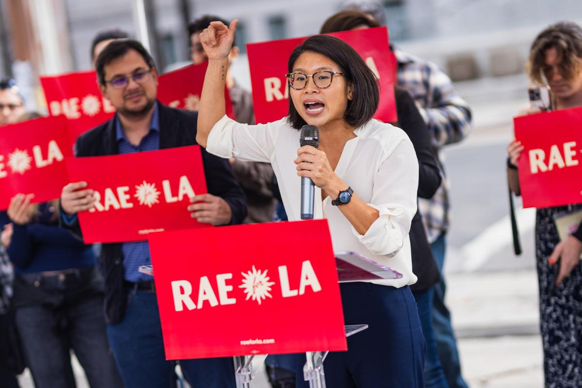 Exclusive | DSA-backed LA mayoral hopeful snaps on radio, flubs basic facts