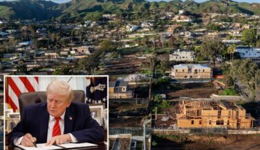 Trump orders feds to 'take over' California's wildfire rebuilding
