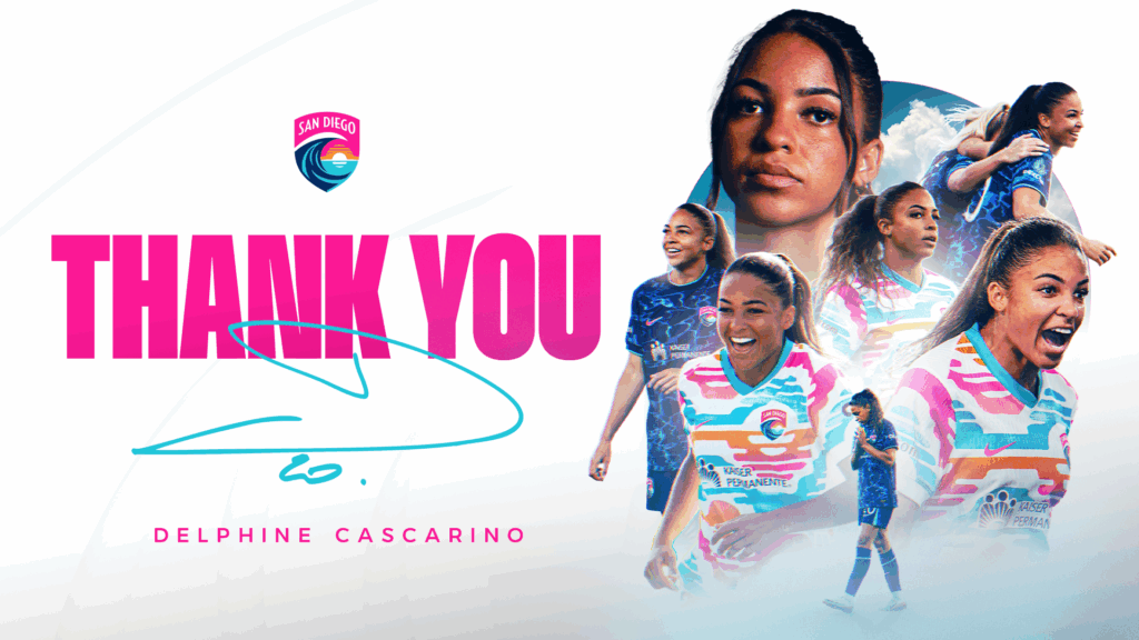 San Diego Wave FC and Forward Delphine Cascarino Mutually Agree to Part Ways