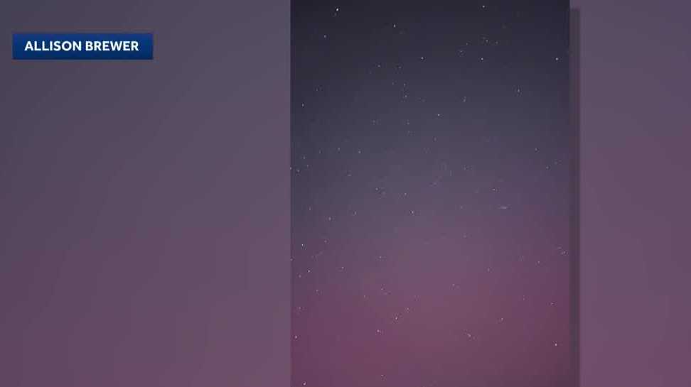 Auroras seen in Northern California