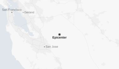 Maps: 3.1-Magnitude Earthquake Shakes the San Francisco Bay Area