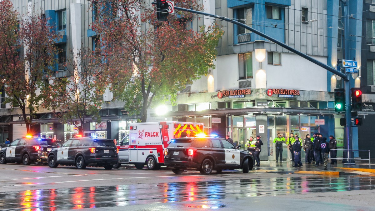 Woman stabbed at City College Trolley Station