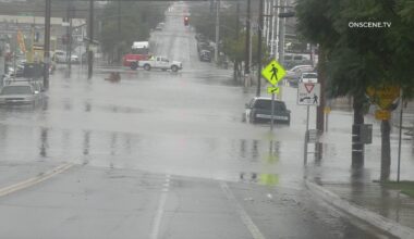 Flooding closes roads, prompts travel warnings across SD County