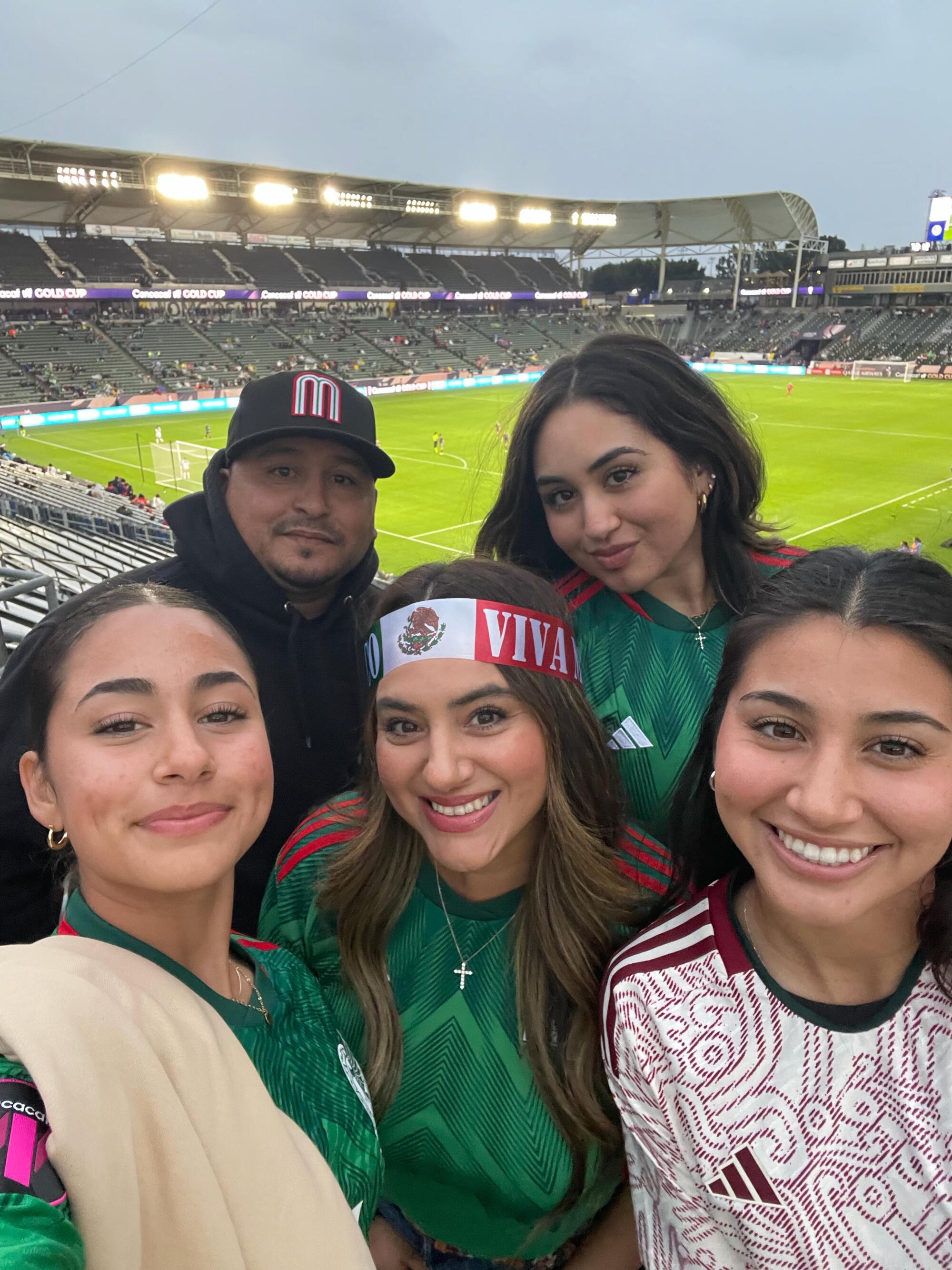 Mia Villalpando's family has supported her all along.