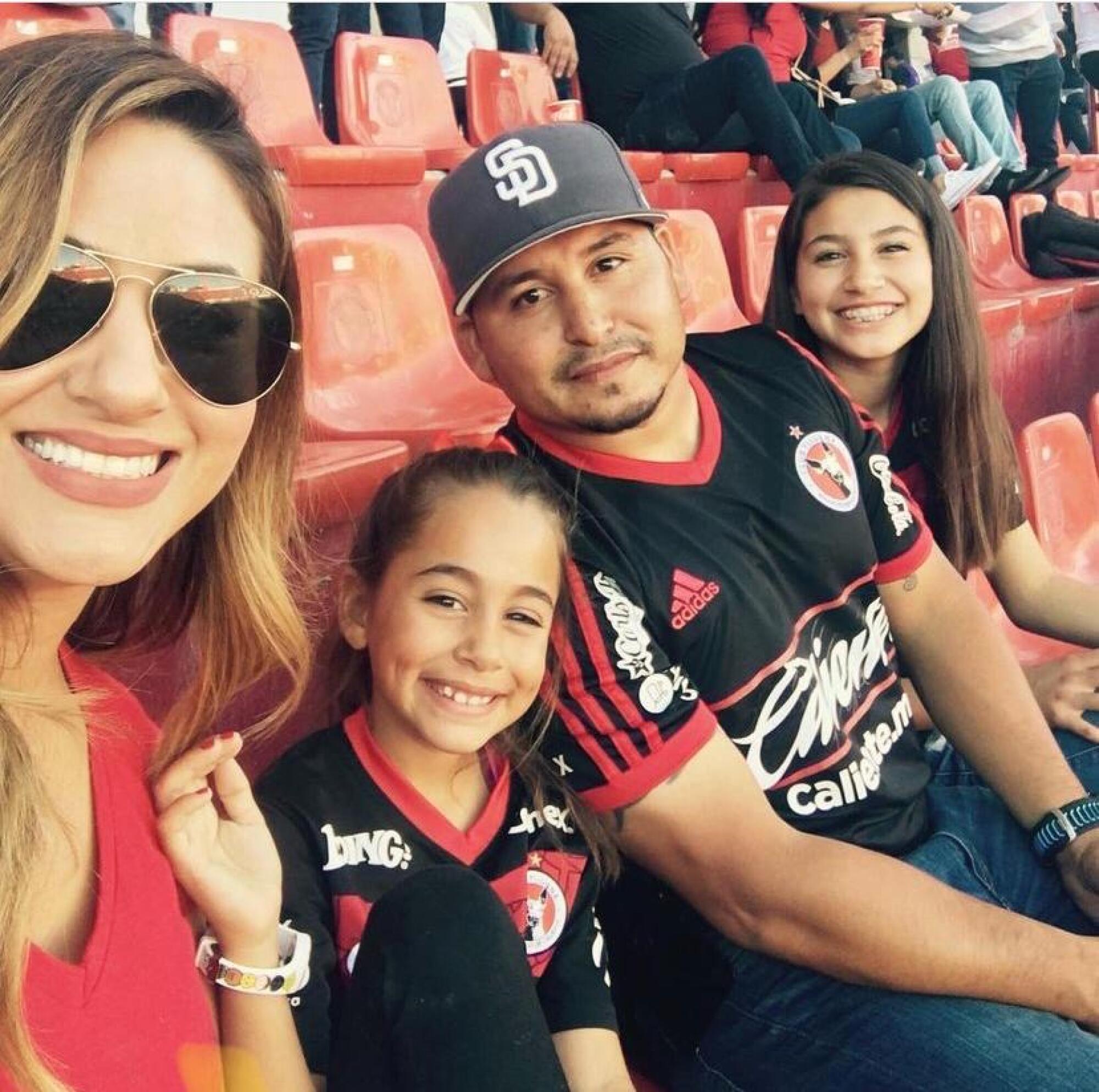 Mia Villalpando's family has supported her all along.