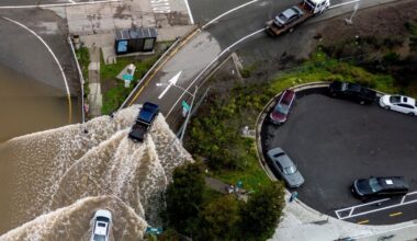 Rain continues in parts of California reeling from flooding and high tides