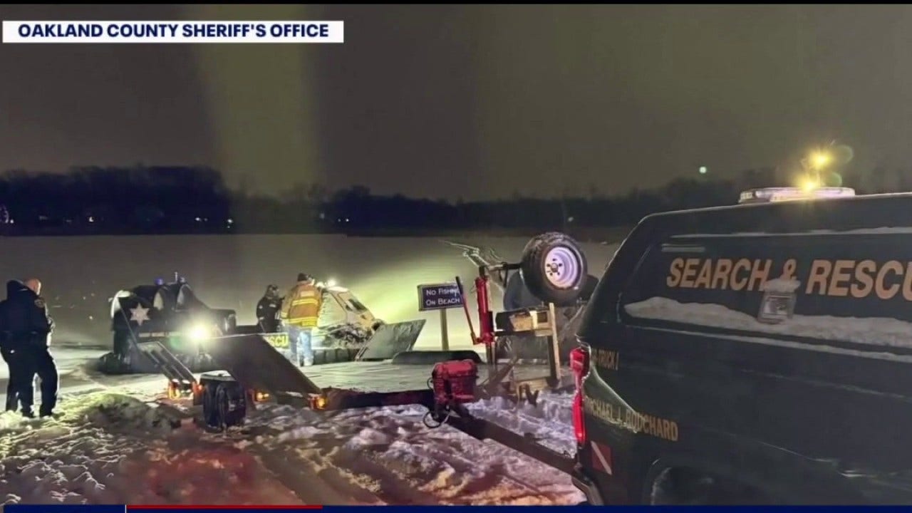 Six Oakland County ice rescue calls in 7 days leads to renewed warning by sheriff