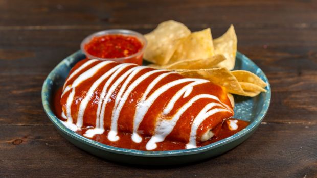 Burrito Sonora available at Rancho del Zocalo in Disneyland during the 70th anniversary celebration. (Courtesy of Disneyland)