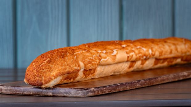 Dutch Crunch Baguette available at Aunt Cass Cafe in Disney California Adventure during the 70th anniversary celebration. (Courtesy of Disneyland)