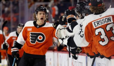 Trevor Zegras haunts his old team as reeling Ducks lose to Flyers – Orange County Register