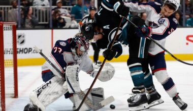 San Jose Sharks, led by Pavol Regenda, beat Columbus Blue Jackets