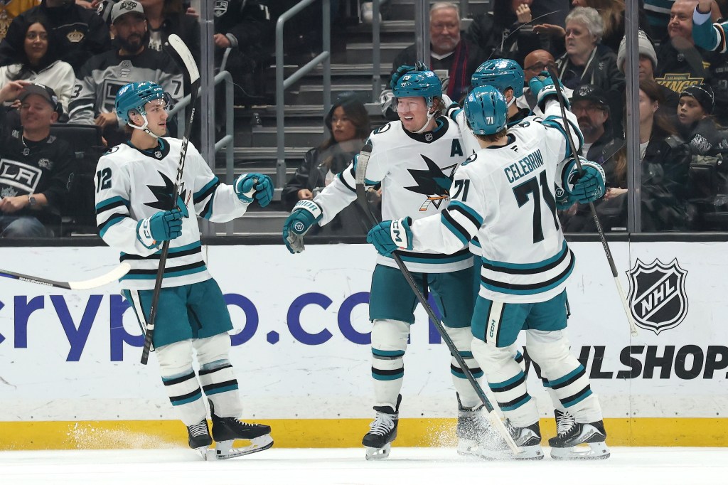 Macklin Celebrini dazzles as San Jose Sharks beat Los Angeles Kings