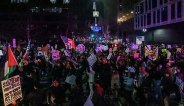 San Diego protests continue in wake of killing of Minnesota woman by ICE