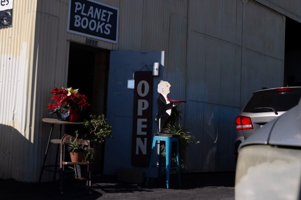 The exterior of Planet Books in Signal Hill on Thursday, January 8, 2026. (Photo by Drew A. Kelley, Press-Telegram/SCNG)
