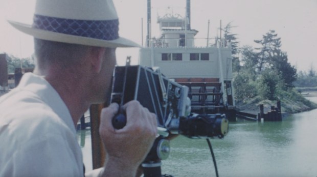 The "Disneyland Handcrafted" documentary relies heavily on footage from the Walt Disney Archives shot by a team of cameramen tasked by Walt Disney to capture the construction of Disneyland before the park opened in 1955. (Courtesy of Disney)