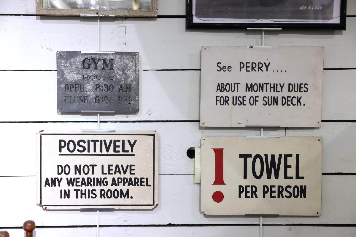 Original signage from the Lasky-DeMille Barn.
