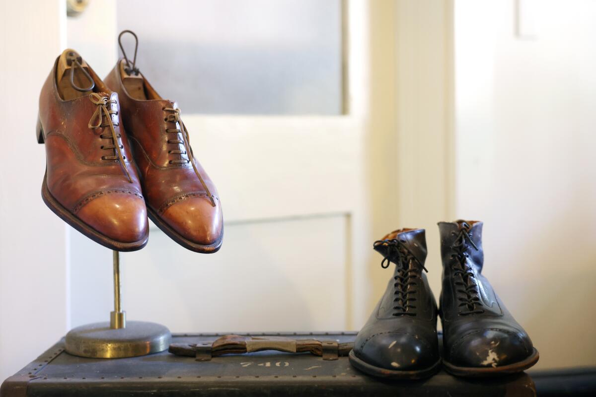 Cecil B. DeMille's shoes.