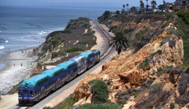 Coastal rail service closed between San Diego and Oceanside this weekend