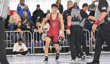 Wrestling Beats CSU Bakersfield, 35-7, Falls to Central Michigan, 26-10, in Final Day at NWCA National Duals