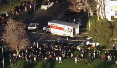 U-Haul truck driven into Iran protesters in Los Angeles
