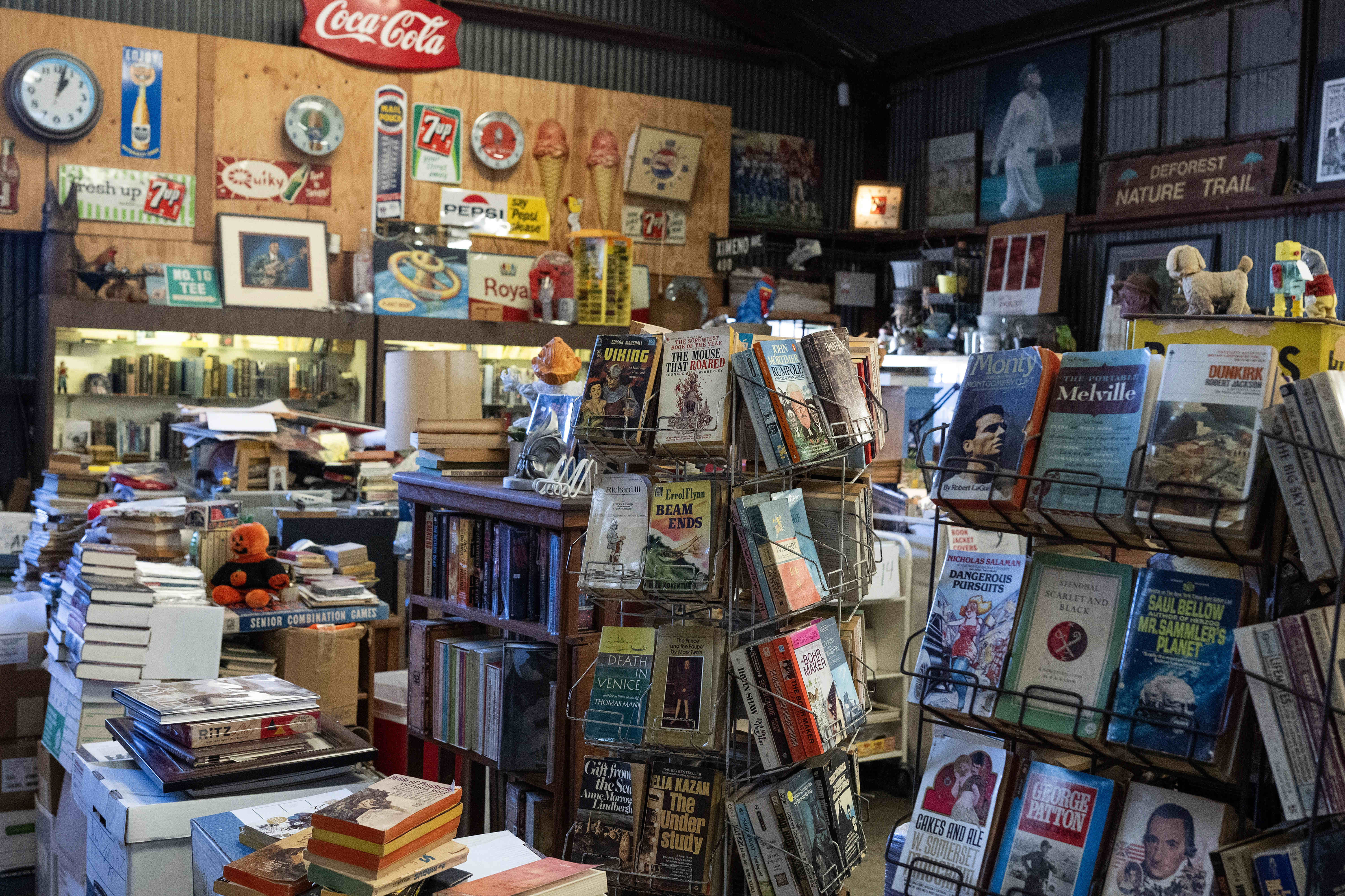 The interior of Planet Books in Signal Hill on Thursday,...