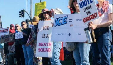 Thousands of San Diegans turn out for protests against ICE violence