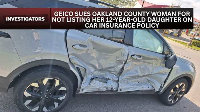 GEICO sues Oakland County woman for not listing her 12-year-old daughter on car insurance policy